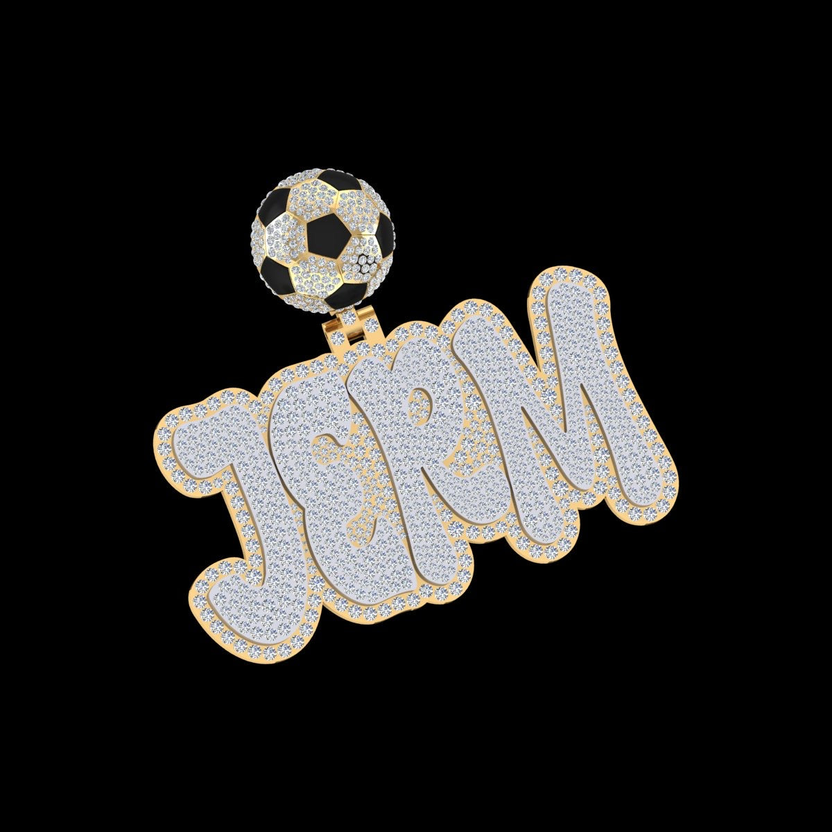 Pharaya Kids™ Custom Double Plate Nameplate Necklace